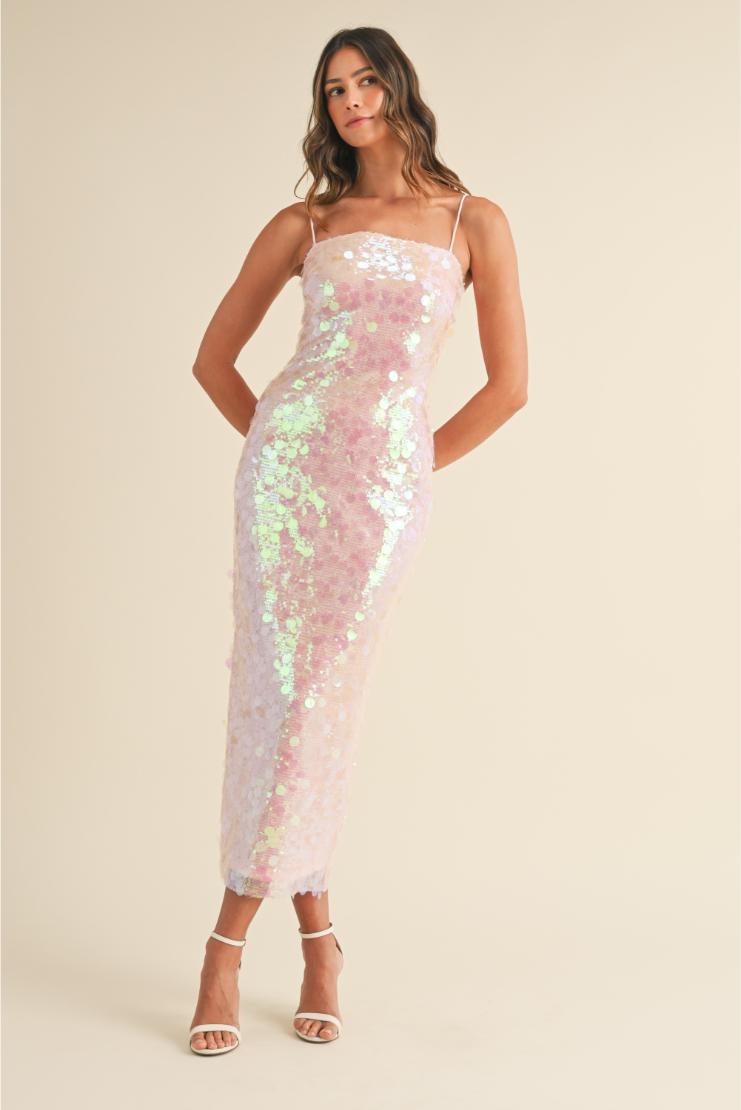 chinese dress ladies Portia and Scarlett PS22036 Long Prom Sequin Formal Dress