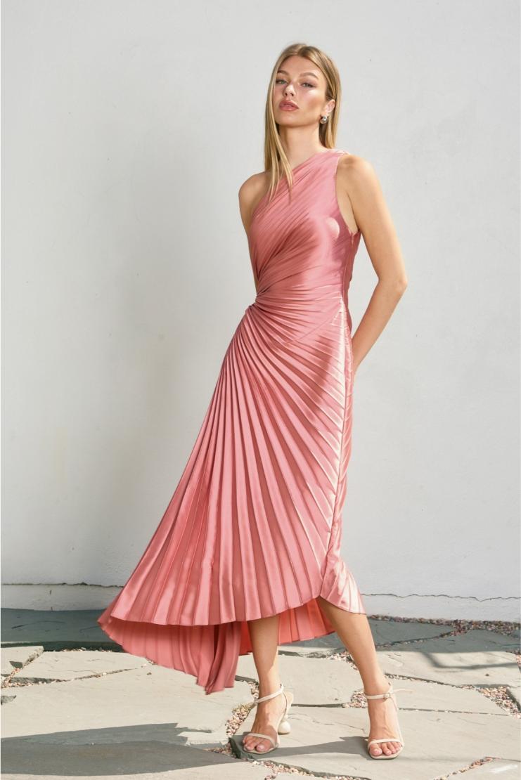 strapless open back dress Dressime Women Red A-Line Organza Plunge V Neck Long Prom Dress with Beaded  Sash – dressime main image 0