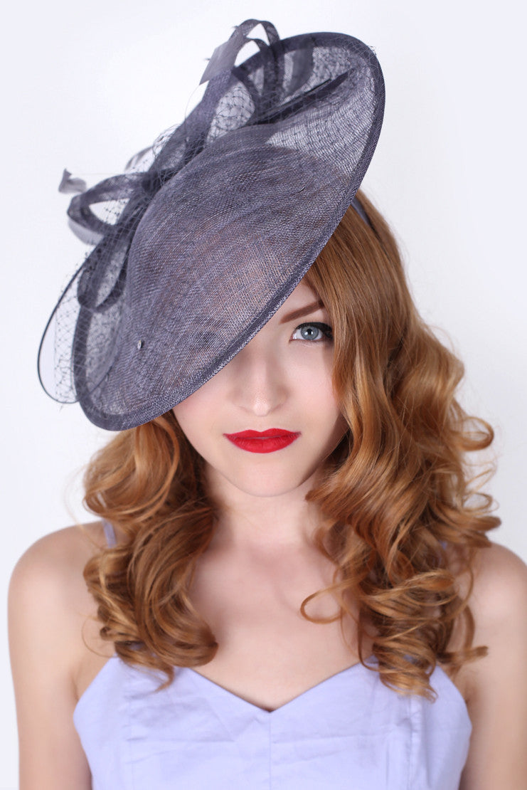 Morgan & Taylor Wendy Fascinator in Blue
