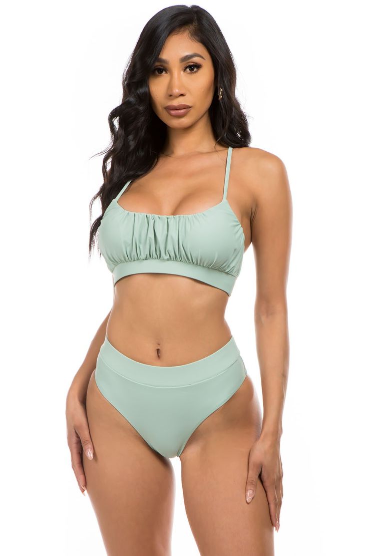Mint color bikini online