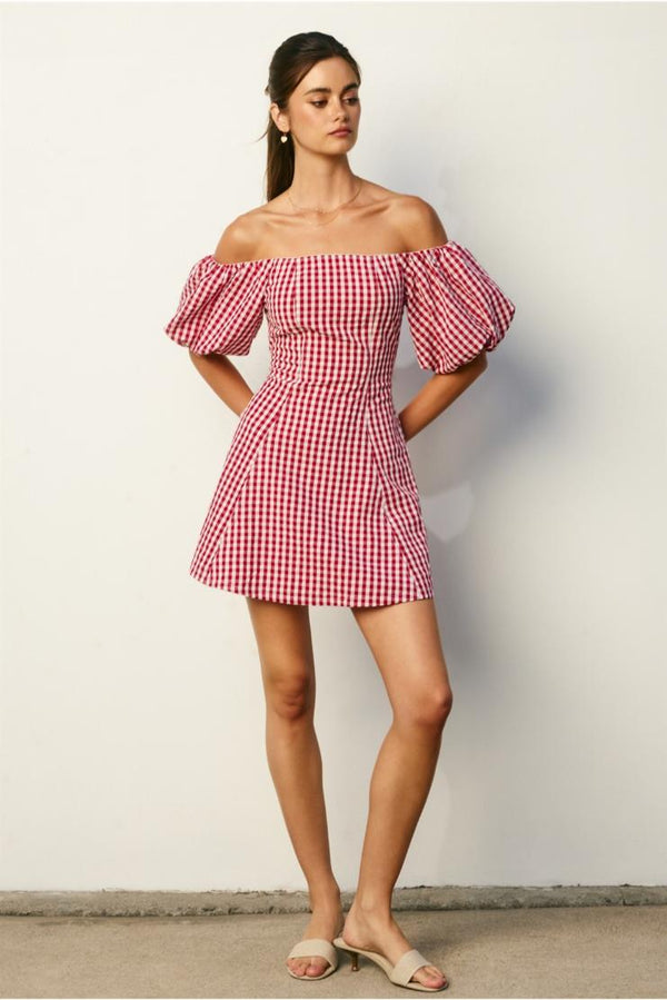 knee length dresses for ladies PIPPA MINI DRESS – Mode Mischief Studios main image 0