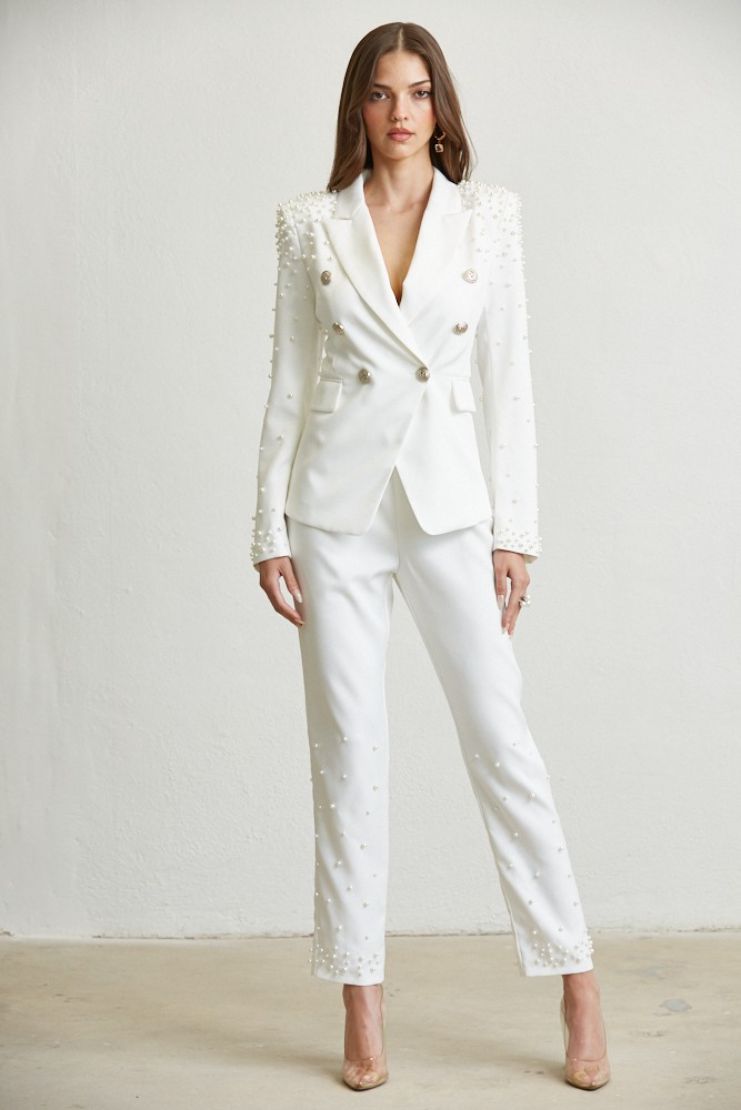 Antonella Pearls Blazer and Trousers ( Sold Separately) – Pippa
