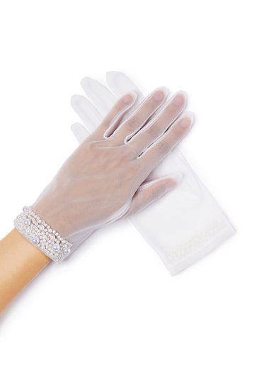 Bella Sheer Pearl Gloves