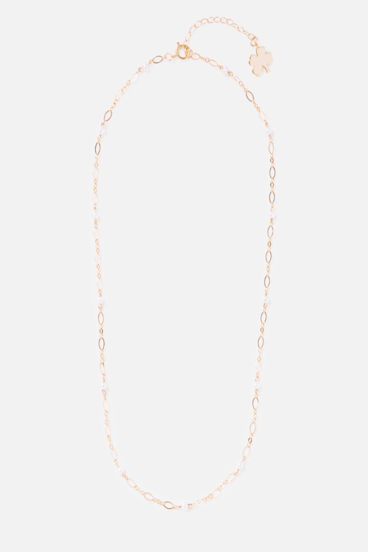 Beaded 14K Gold Filled Fancy Chain