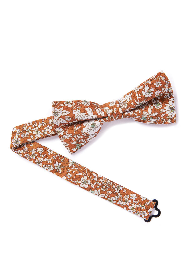 Burnt Orange Bow Tie