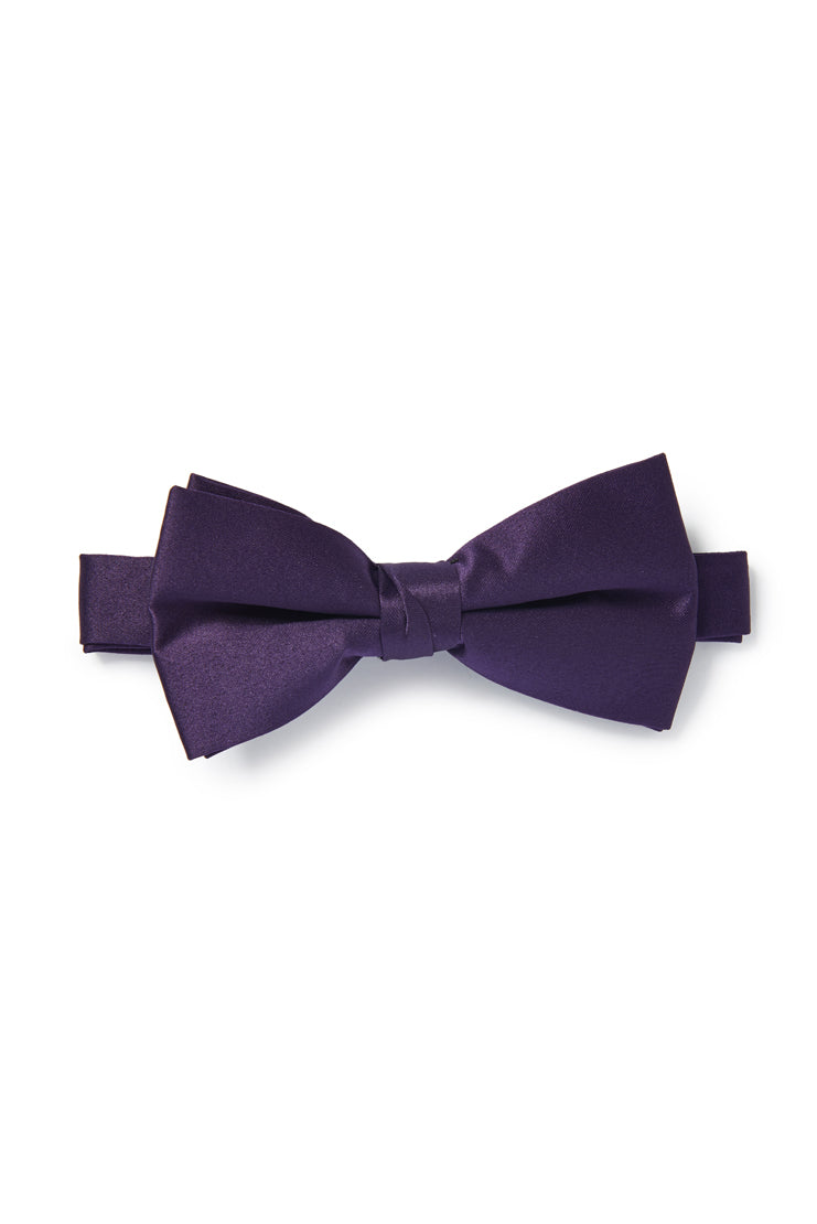 Dark Purple Bow Tie