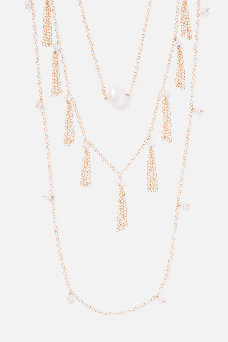Empire 14K Gold Filled Layered Necklace