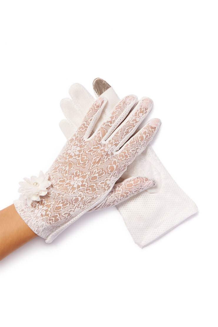 white gloves