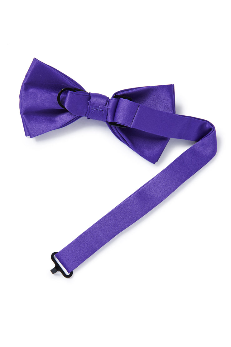Violet Purple Bow Tie