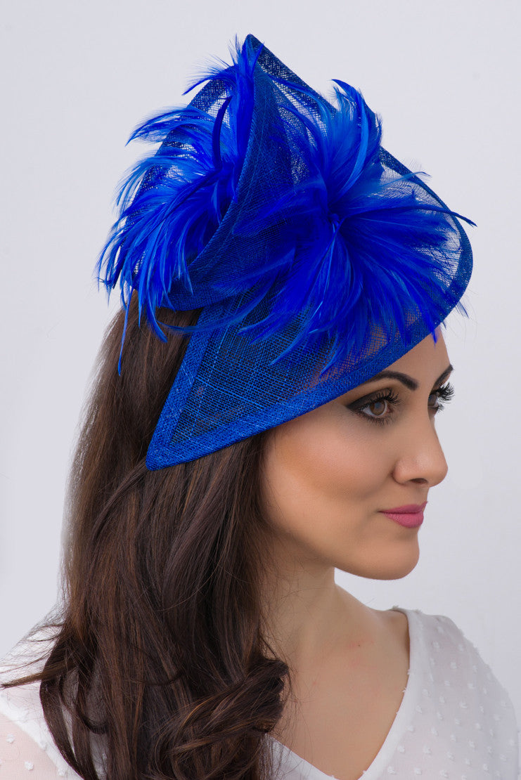 Victoria Fascinator - Royal Blue