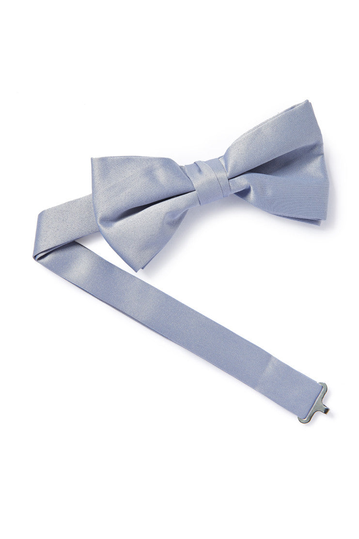 Silver Bow Tie