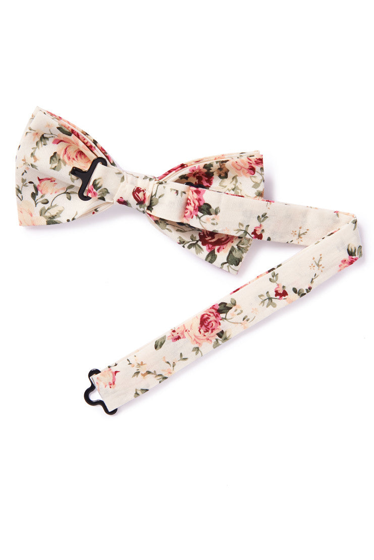 Floral Bow Tie
