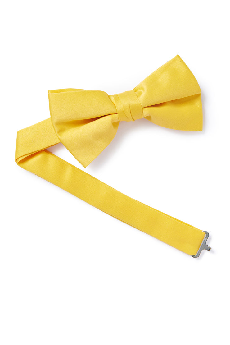 Sunshine Yellow Bow Tie